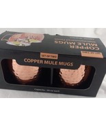 Copper  Mule mugs with Hammered Finish set of two 20 Oz capacity - $274.44 MXN