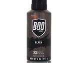 Bod Man Black by Parfums De Coeur Body Spray 4 oz for Men - £11.79 GBP