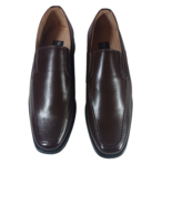 Franco Vanucci Herren Slip-0n Slipper Lederschuhe Brown 41 1/8 - $39.68