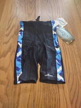 Dolfin Size 22 Boys Blue And Black Swim Shorts - $42.56