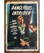 *DANGEROUS INTRUDER (1945) Charles Arnt &amp; Veda Ann Borg PRC Murder Myste... - $102.90 CAD