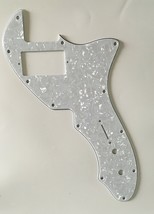 Guitar Pickguard for Telecaster 69 Thinline Reissue PAF 4 Ply White Pearl - £7.85 GBP