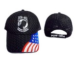 mil POW MIA US Flag Military Mesh Baseball Caps Hats Embroidered (A7506P... - $11.94