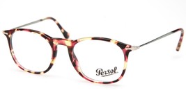 New Persol 3124-V 1059 Purple Havana Eyeglasses Glasses 48-19-140mm Italy - £96.32 GBP