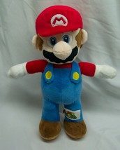 Nice Nintendo Super Mario Brothers Mario 11&quot; Plush Stuffed Doll Toy 2017 - £14.35 GBP