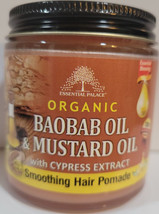 Organic Baobab Oil &amp; Mustard Oil with Cypress Extract Pomade - £8.11 GBP