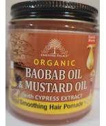 Organic Baobab Oil &amp; Mustard Oil with Cypress Extract Pomade - £7.98 GBP