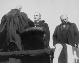 President William McKinley sworn in by Chief Justice Fuller New 8x10 Photo - £6.92 GBP