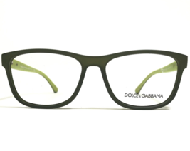 Dolce & Gabbana Eyeglasses Frames DG5003 2811 Matte Green Square 54-15-140 - $121.33