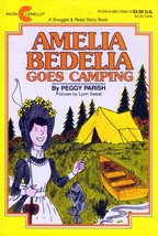 Amelia Bedelia Goes Camping by Peggy Parish / 1986 Paperback Early Chapter Book - £0.88 GBP