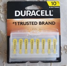 Duracell Size 10 Hearing Aid Batteries - 16 Batteries - Expires March 2024 - £3.16 GBP