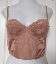 BDG Urban Outfitters Lace Corset Crop Top Size Large Coco (Juniors) - £23.67 GBP