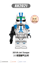 Star Wars 501th Jet Troope XH2021 Building Minifigure Toys - £2.73 GBP