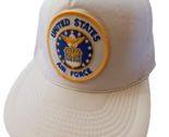 Vintage 1980s Stati Uniti Air Force USA Militare Toppa Snapback Trucker ... - $8.14