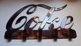 Cola Key Rack Holder Metal Wall Art - Copper - 8&quot; x 13&quot; - £22.56 GBP