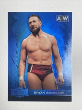 2022 Upper Deck AEW Metal Universe Blue Parallel Bryan Danielson Card #81 - £2.05 GBP