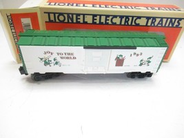 LIONEL 19922- 1993 CHRISTMAS BOXCAR -  0/027- BOXED  - B13A - $30.41