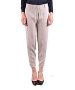 Twin-set Simona Barbieri  Women Trousers - XS Grey Designer Fashion Pants - $264.50