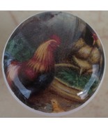 Cabinet Knobs Knob w/ Rooster Freerange #1 CHICKEN - €4,64 EUR
