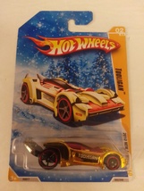 Hot Wheels 2010 #002 Gold Tooligan OH5SP New Models 02/44 Snowflake Card Variant - £11.98 GBP