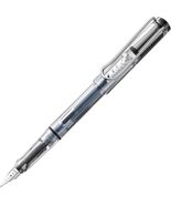 Lamy Vista Transparent Fountain Pen Medium Nib Blue Ink, L12M - *NEW* - $409.25 MXN