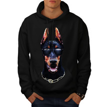 Doberman Animal Cool Dog Sweatshirt Hoody Animal Mob Men Hoodie - £16.73 GBP