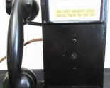 Gray Pay Station / Telephone w/ Handset Circa 1900&#39;s #2A - $985.05