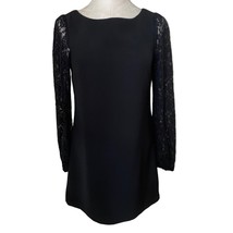 White House Black Market Lace Sleeve Sheath Dress size 4 with key hole b... - $32.44