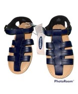 Old Navy Kids Boys Navy Blue Sandals Shoes NWT size 11 - $16.80