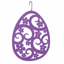 Easter Egg - Decorative Hanging Silhouette-Purple Color - £51.86 GBP