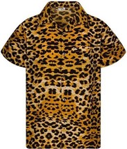 HAWAIIAN Mens sexy shirt leopard print beach party casual - £8.23 GBP+