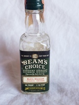 Vintage Jim Beam Miniature Whiskey Bottles ~ Beam's Choice Rich's Discou... - $10.00
