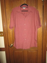 Vintage Aeropostale Red Check Short Sleeve Shirt - Size XL - $19.79