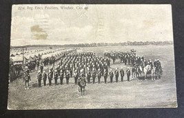 Vintage Postcard  - 22st Reg. Essex Fusiliers, Windsor, Canada - Early 1... - £7.39 GBP