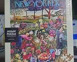 New York Puzzle Co.  -  &quot;Flower Garden” - 1000 piece Jigsaw Puzzle NEW s... - $49.54
