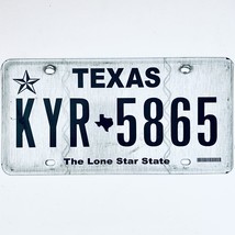  United States Texas Lone Star Passenger License Plate KYR 5865 - £13.22 GBP