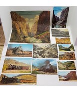 Vtg Colorado Railroad Train Postcard Card Art Print Mix Lot Unposted Roy... - €25,20 EUR