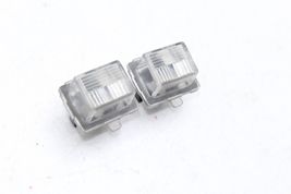 07-13 MERCEDES-BENZ W221 S550 S600 REAR LICENSE PLATE LIGHTS PAIR NO BULBS E4239 image 3