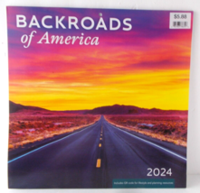 DAYSPRING Back Roads America 2024 Wall Calendar Includes 4-Month 2025 - £11.62 GBP