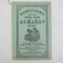 Hostetter&#39;s Almanac Quack Medicine Medical Advertising Antique 1893 RARE - £19.65 GBP