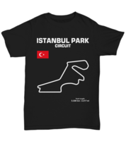 Istanbul Park Circuit Race car track outline fan shirt open wheel cars hpde turk - £18.02 GBP+