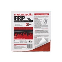 Rectorseal Metacaulk 7&quot; X 7&quot; Fire Rated Putty Pad- Case of 20 Putty Pads - £95.10 GBP