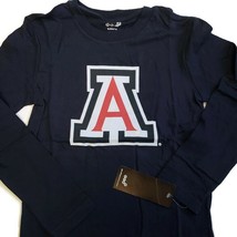 NCAA Arizona Wildcats Youth Boys Team Logo Long Sleeve T-Shirt Navy Blue S (8) - £9.21 GBP