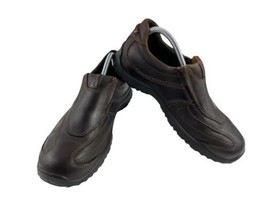 Ecco Loafers Men 41 / 8 M Shoes Brown Leather Slip on Cushioned Comfort ... - $654.91 MXN