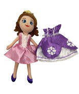10&quot; Sophia the First Plush Doll with Extra dress - $183.11 MXN