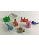 Disney Finding Nemo PVC Figures Topper 8 Lot Dory Squirt Pearl Hank 2015... - €41,86 EUR