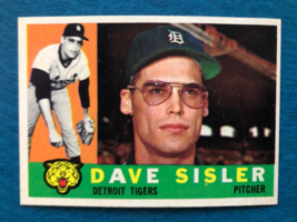 1960 TOPPS BASEBALL CARD DAVE SISLER #186 (NM) - €5,13 EUR
