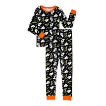 Way to Celebrate Boys Ghost Halloween Pajamas 2 Piece Set Multicolor 4 - $16.82