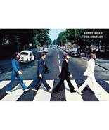 Beatles Poster Abby Road Album Cover The 23 inches by 33 inches - $99.19 MXN
