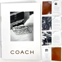 Coach Leather Bags Care Vtg Heritage Booklet 2001 American Classic Excellence - £15.41 GBP